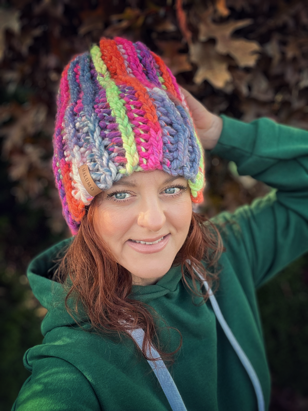 beanie MULTIKOLOR - obrazek 2