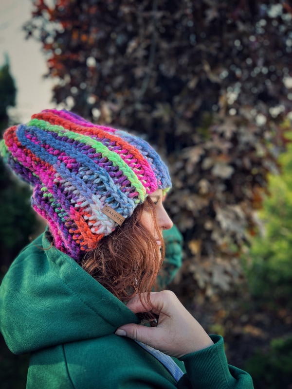 beanie MULTIKOLOR - obrazek 4